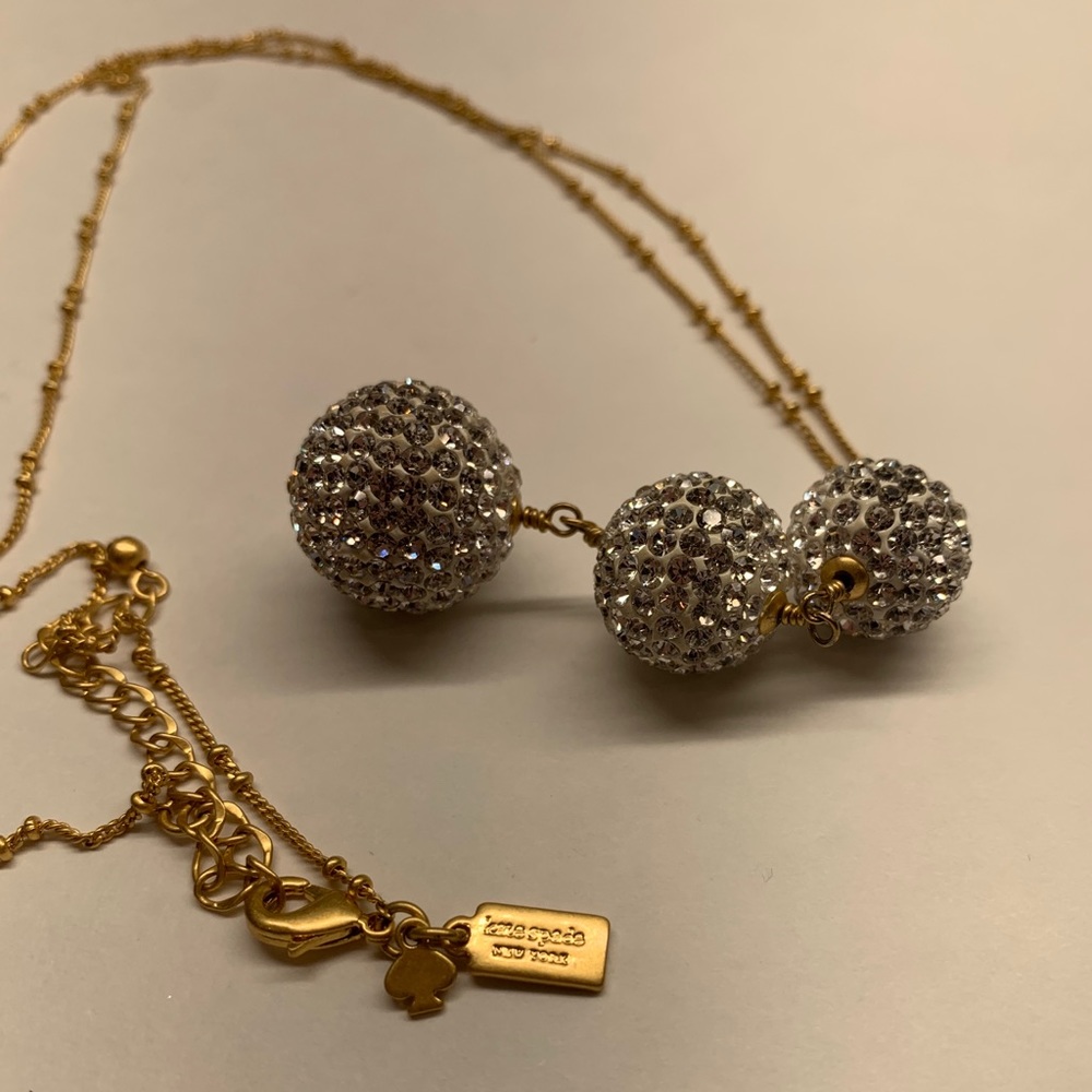 Kate Spade bauble necklace